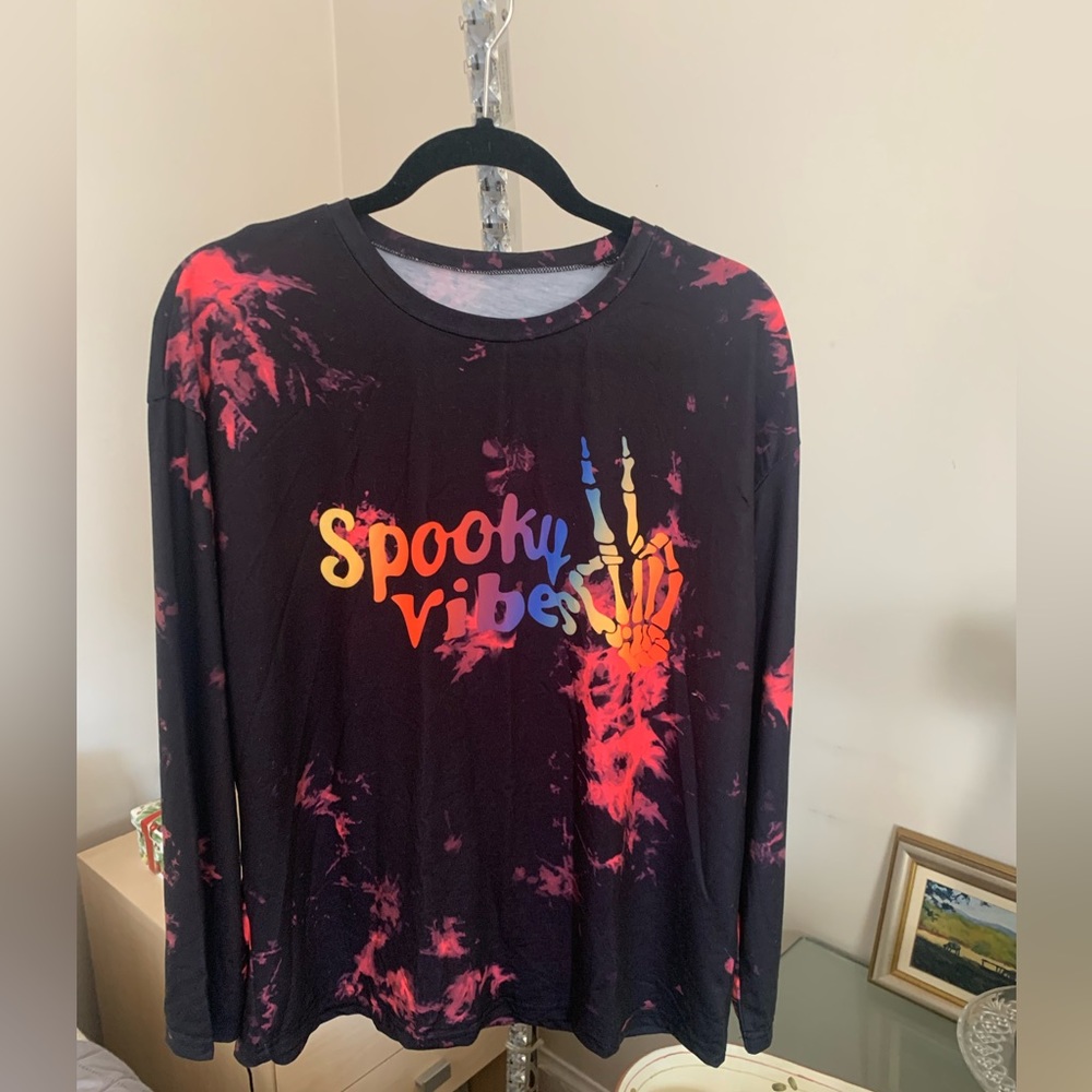 Halloween Graphic  Long Sleeve Tee